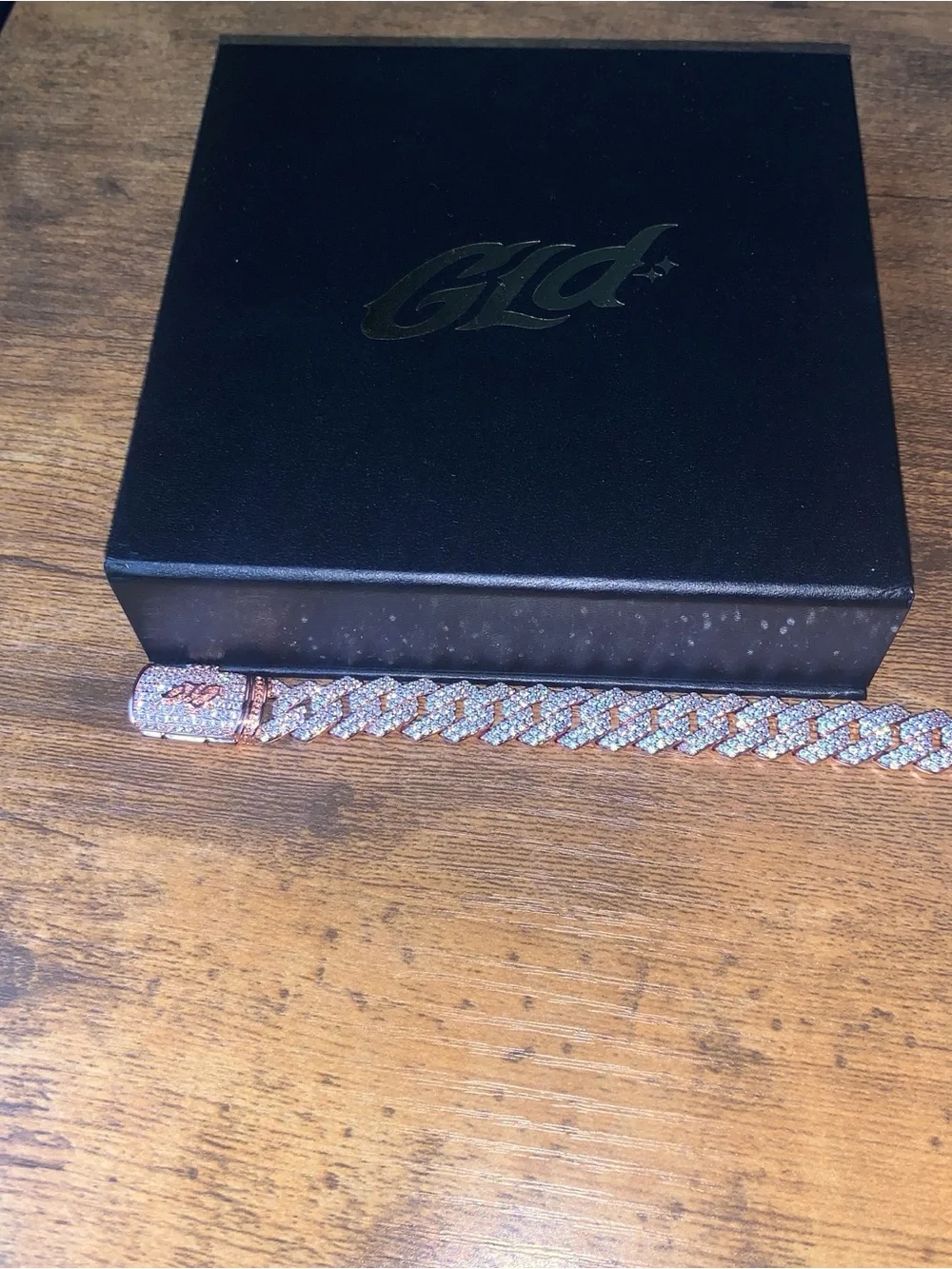 GLD Cuban link Diamond Chain